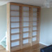 Large bookcase in ash